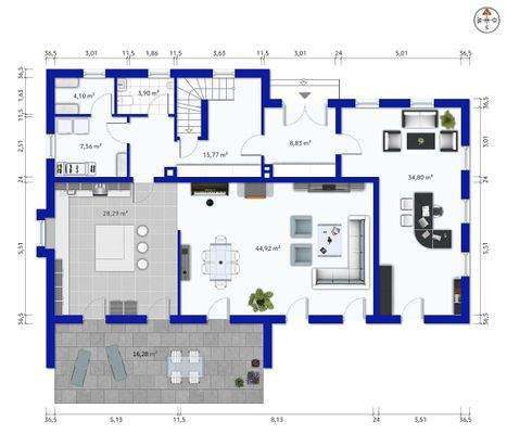 Grundriss Erdgeschoss