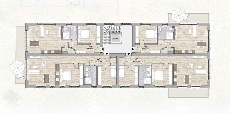 Grundriss Obergeschoss