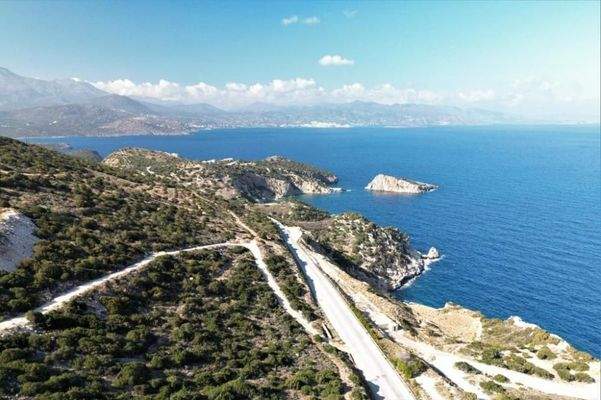 Kreta, Istro: Baugrundstück in Meeresnähe zum Verkauf
