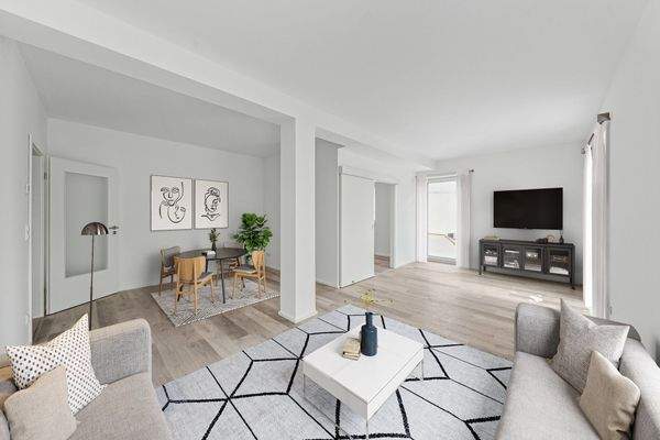 Wohn- Esszimmer - Einrichtungsvorschlag