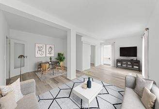 Wohn- Esszimmer - Einrichtungsvorschlag