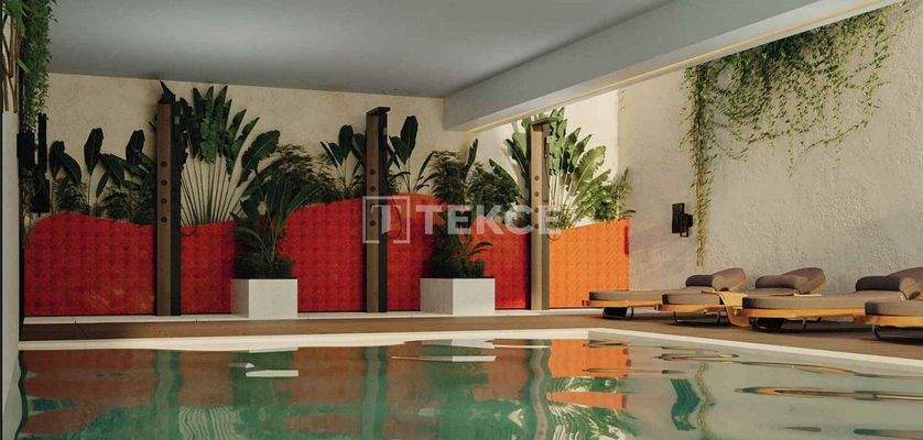 Apartments with Spacious Gardens Near the Sea in Çeşme