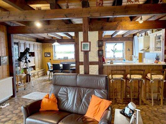 offen gestalteter Wohnbereich