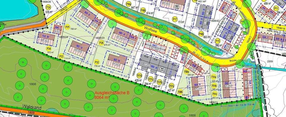 Übersicht Parzellen