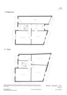 Grundrisse EG und 1.Stock