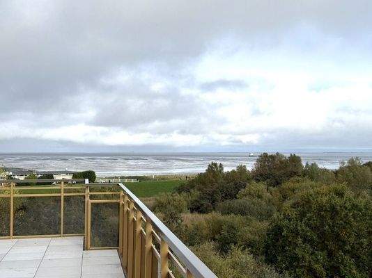 Blick von der Dachterrasse