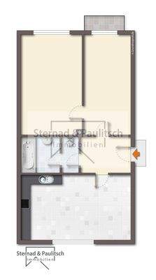 Visualisierung unmöbliert