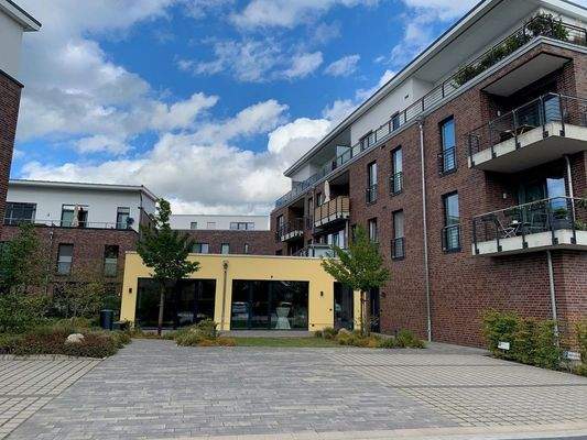 Rückseite des Hauses 