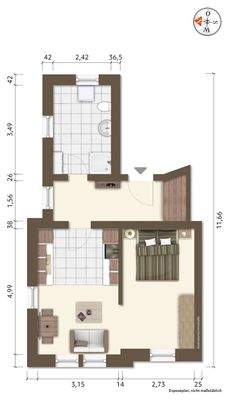 Grundriss - ETW 2. OG