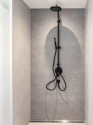 Stilvolle Regendusche.