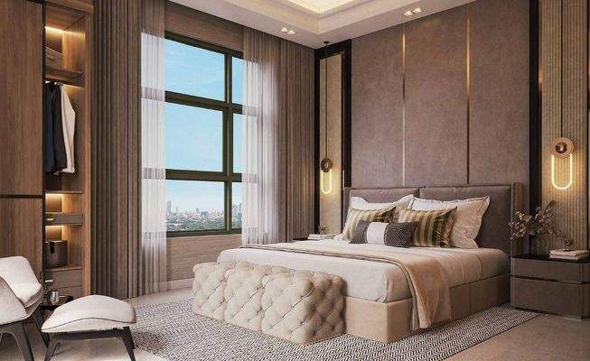 Kristall Spaces Lanka Colombo 7 apartments - bedro