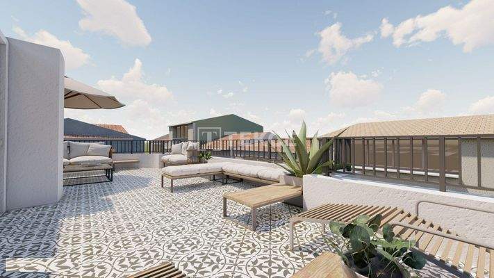 Furnished Building with Horizontal Architecture in Istanbul