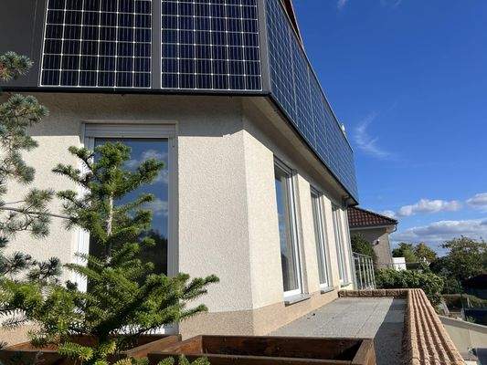 Ansicht kleine Terrasse