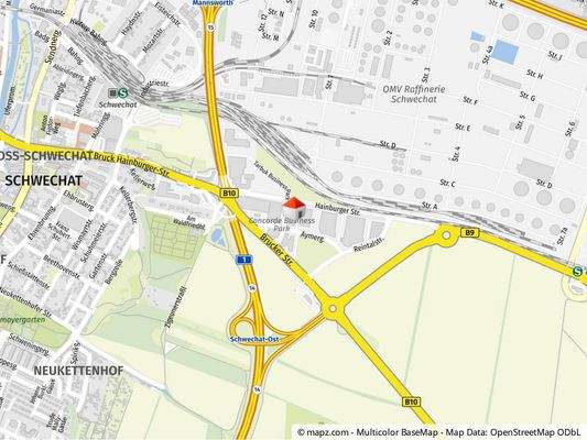 Geolyzer Kartenausschnitt