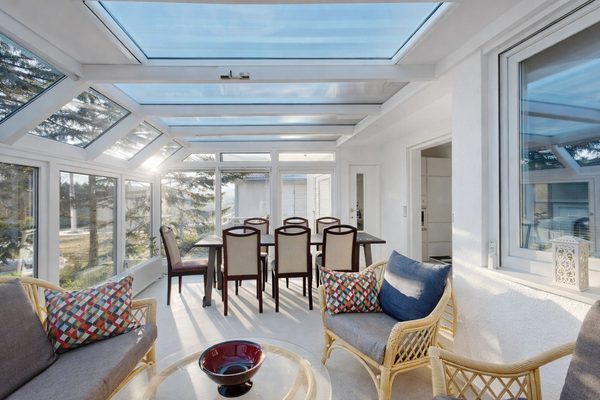 Wintergarten mit Südost-Ausrichtung