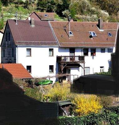 Hausansicht zensiert