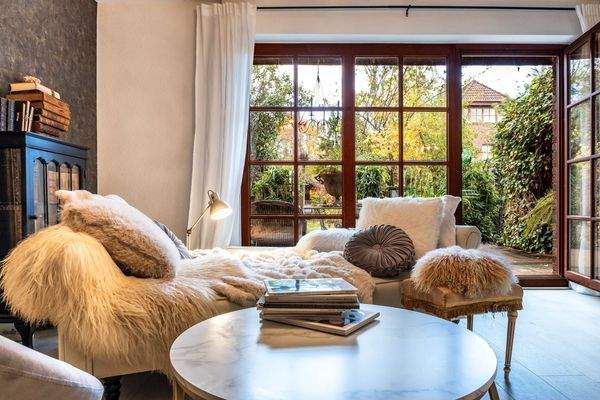 Ausblick in den Garten