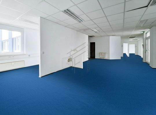 Empangsbereich im zentralen Flur - Entwurf