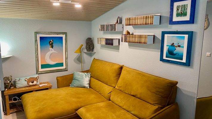 Eine kuschelige Ecke nebenan...