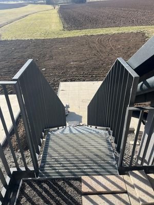 Treppe in den Garten