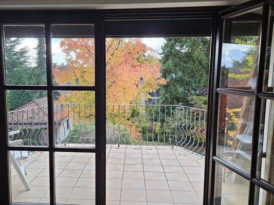 Ausblick aus dem Arbeitszimmer 