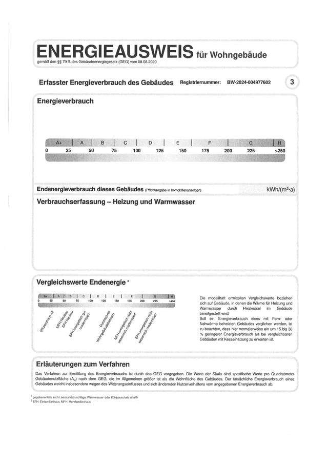 Energieausweis gültig bis 07.03.2034