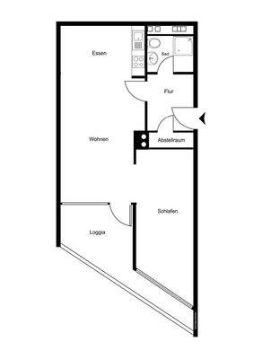 Grundriss - nicht maßstabsgetreu