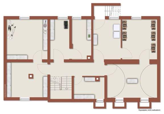 Untergeschoss - unverbindl. Illustration