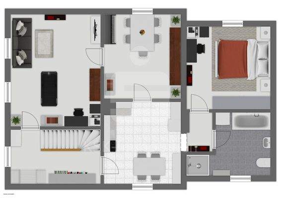 Grundriss Obergeschoss