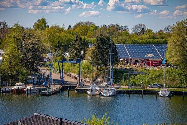 6) Traumhafter Schleiblick auf die Marina