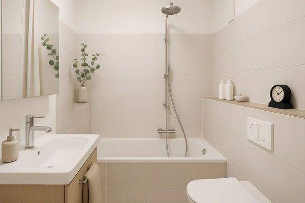 KI-Visualisierung: Badezimmer 