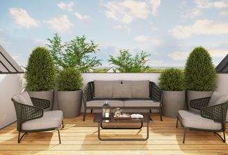 Visualisierung Dachterrasse