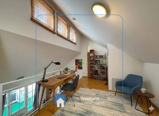 Einrichtungsbeispiel Dachgeschoss