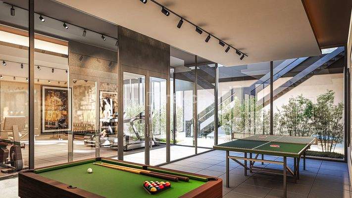 1 and 2-Bedroom Apartments for Sale in Complex in Kepez Antalya