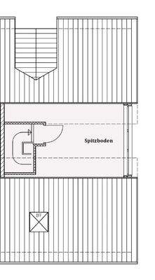 Grundriss Spitzboden
