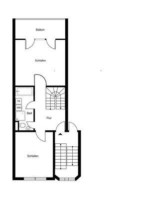 Grundrissplan 2. Obergeschoss