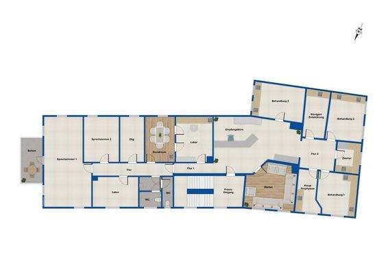 Grundriss 1. Obergeschoss