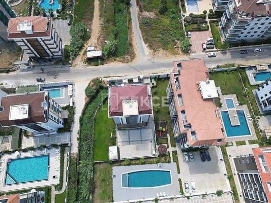 Centrally-Located Flats 100 m from the Sea in Alanya Kestel