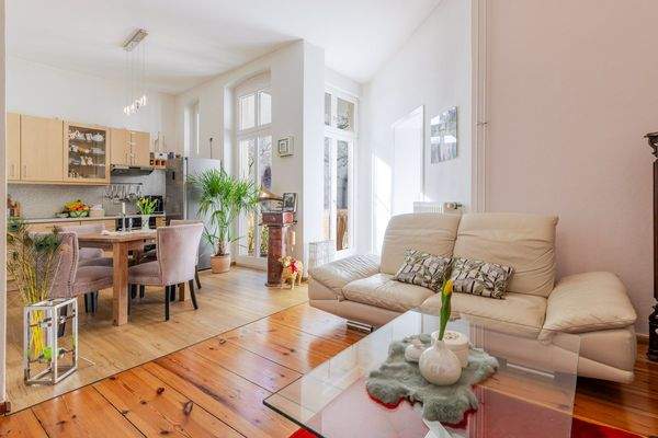 Wohnbereich mit offener Küche