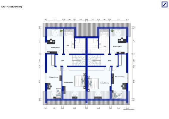 Grundriss Dachgeschoss