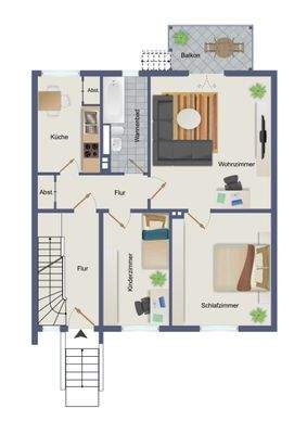 Grundriss Erdgeschoss