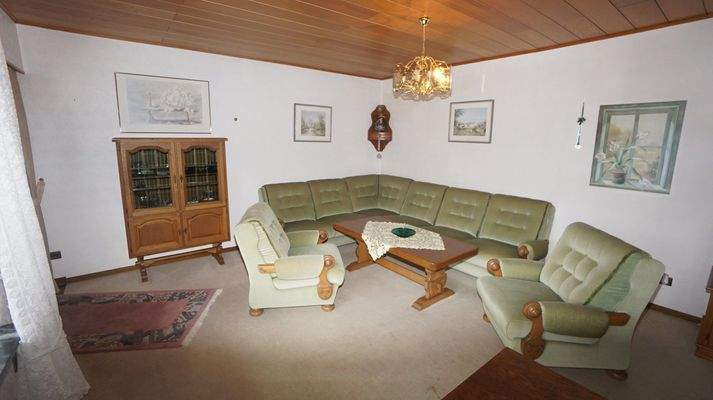 mit genügend Platz für die Couch