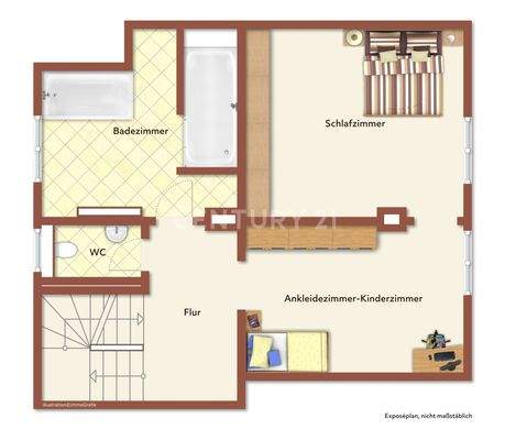 Grundriss Obergeschoss