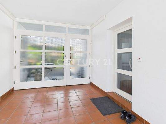 Eingangsbereich zur rechten Häfte