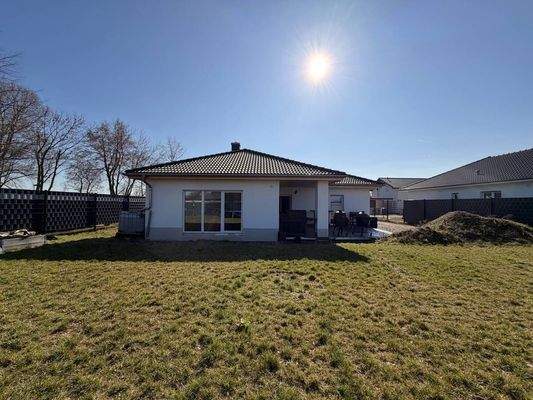 Ist-Zustand Objektrückseite