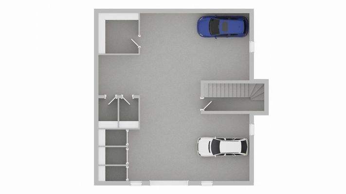 Grundriss Tiefgarage