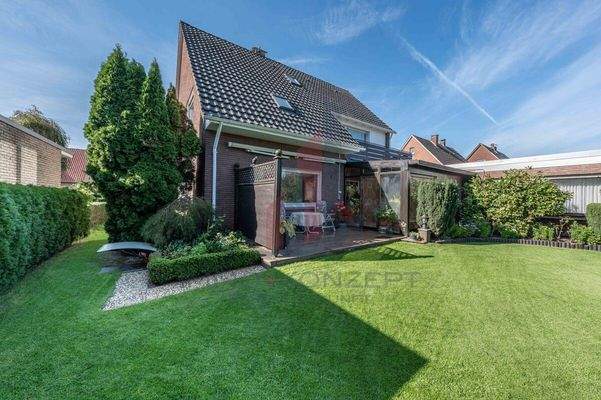 und Terrasse des Hauses