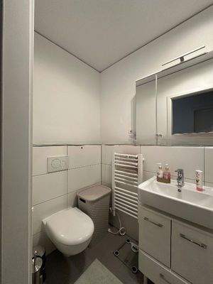 Gäste-WC mit Dusche