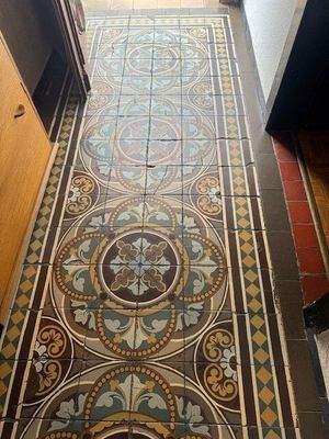 original Fliesenboden