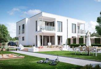 Modernes Zweifamilienhaus